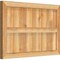 Ekena Millwork Framed Board-n-Batten Shutters, Rough Sawn Western Red Cedar, 32 1/4W x 21H, PR RBF06S32X021RWR - alternate 5